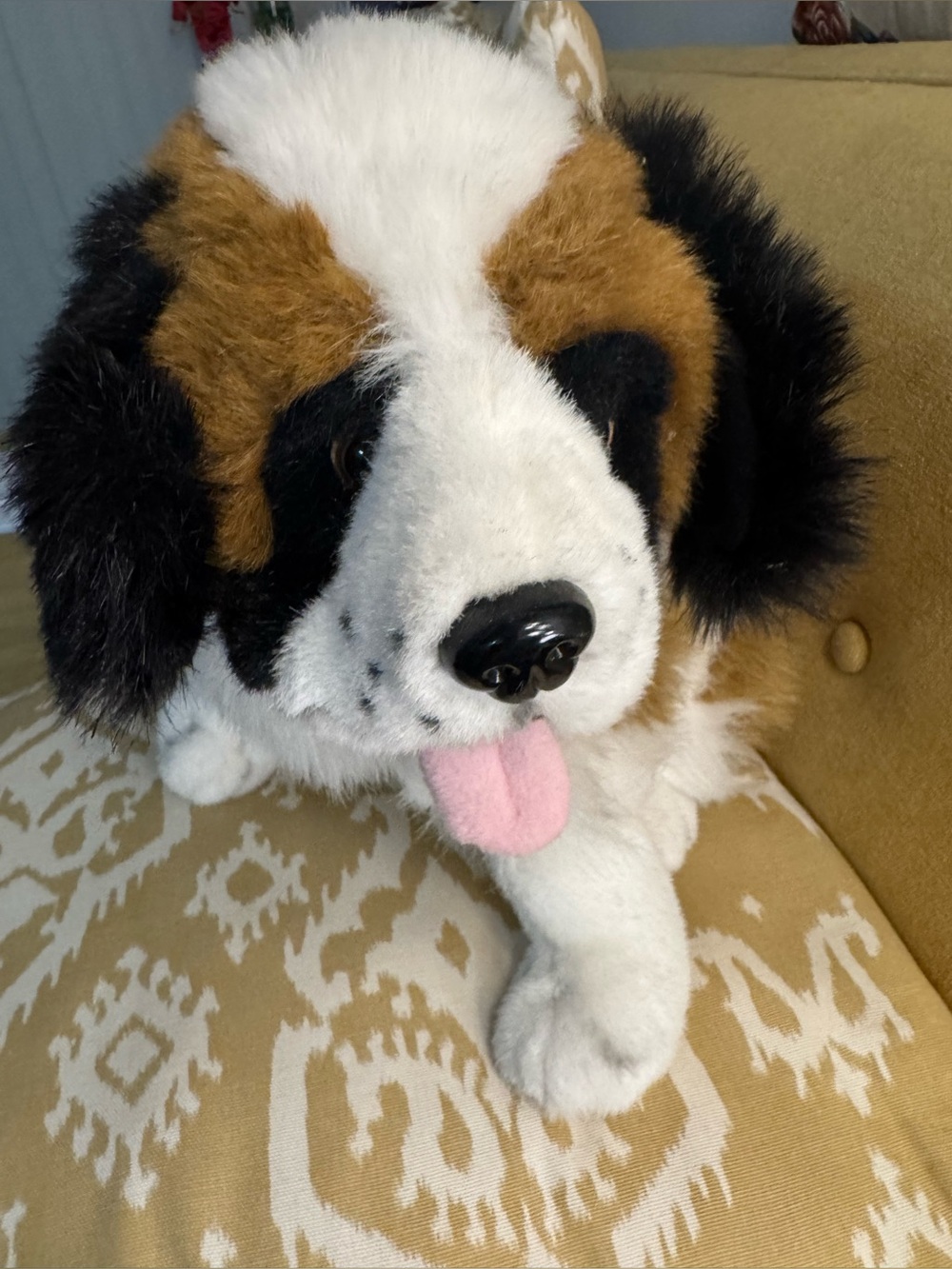 Plush St. Bernard Dog Toy -  d